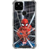 Marvel Spiderman Web Throw Google Pixel 5 Clear Case