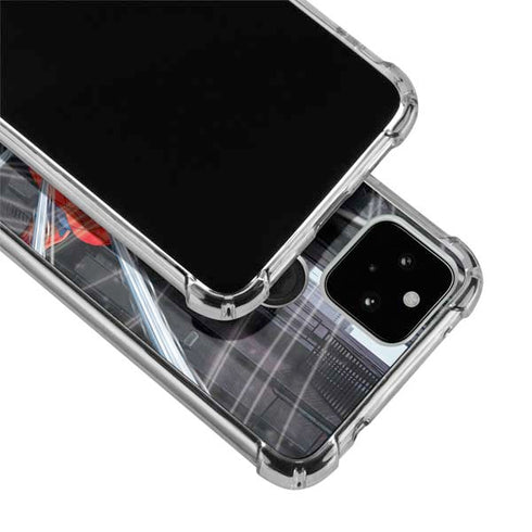 Marvel Spiderman Web Throw Google Pixel 5a 5G Clear Case