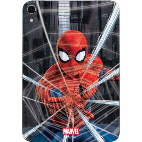 Marvel Spiderman Web Throw Apple iPad Mini Skin