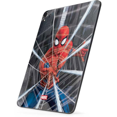 Marvel Spiderman Web Throw Apple iPad Pro Skin