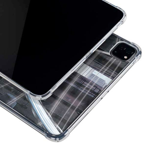 Marvel Spiderman Web Throw iPad Pro 12.9in (2020) Clear Case