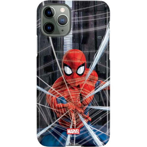 Marvel Spiderman Web Throw iPhone 11 Pro Lite Case