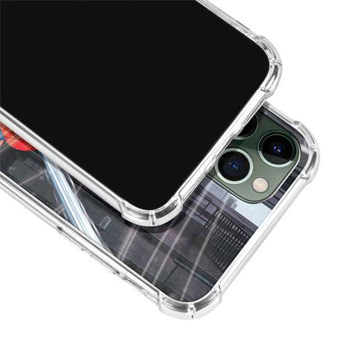 Marvel Spiderman Web Throw iPhone 11 Pro Max Clear Case