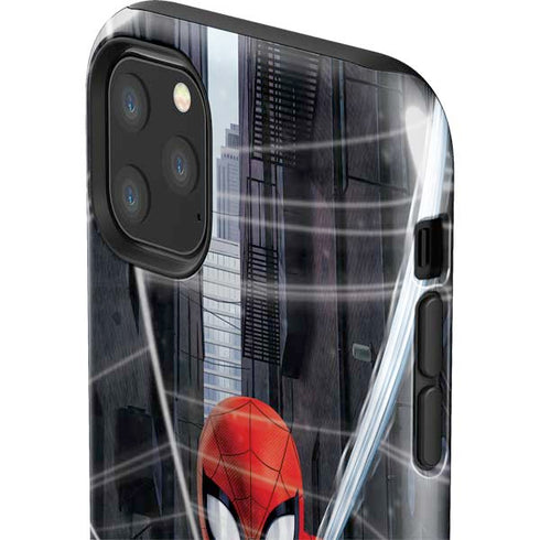 Marvel Spiderman Web Throw iPhone 11 Pro Max Impact Case