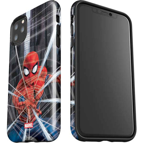 Marvel Spiderman Web Throw iPhone 11 Pro Max Impact Case