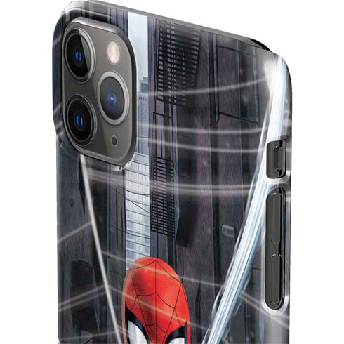 Marvel Spiderman Web Throw iPhone 11 Pro Max Lite Case