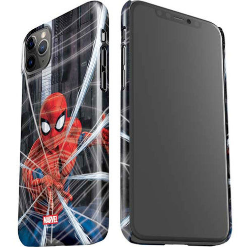 Marvel Spiderman Web Throw iPhone 11 Pro Max Lite Case