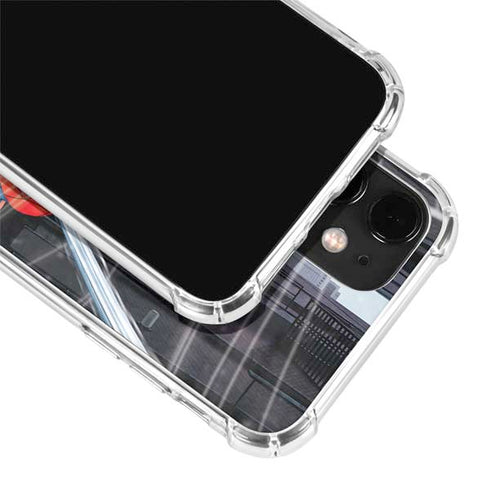 Marvel Spiderman Web Throw iPhone 12 Clear Case