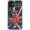 Marvel Spiderman Web Throw iPhone 12 Mini Clear Case
