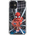 Marvel Spiderman Web Throw iPhone 12 Mini Clear Case