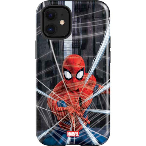 Marvel Spiderman Web Throw iPhone 12 Mini Impact Case