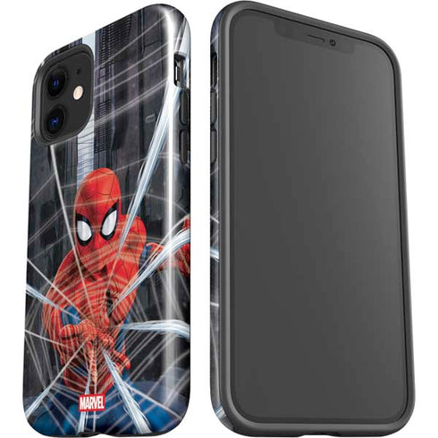 Marvel Spiderman Web Throw iPhone 12 Mini Impact Case