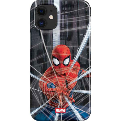 Marvel Spiderman Web Throw iPhone 12 Mini Lite Case
