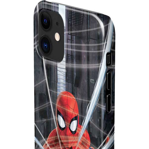 Marvel Spiderman Web Throw iPhone 12 Mini Lite Case