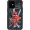 Marvel Spiderman Web Throw iPhone 12 Mini Waterproof Case