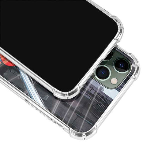 Marvel Spiderman Web Throw iPhone 12 Pro Clear Case