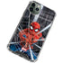 Marvel Spiderman Web Throw iPhone 12 Pro Clear Case