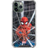 Marvel Spiderman Web Throw iPhone 12 Pro Max Clear Case
