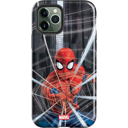 Marvel Spiderman Web Throw iPhone 12 Pro Max Impact Case