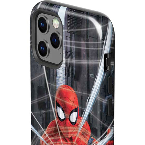 Marvel Spiderman Web Throw iPhone 12 Pro Max Impact Case