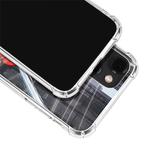 Marvel Spiderman Web Throw iPhone 13 Clear Case