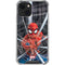 Marvel Spiderman Web Throw iPhone 13 Mini Clear Case