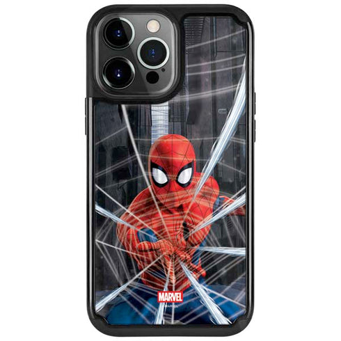 Marvel Spiderman Web Throw iPhone Cases