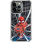 Marvel Spiderman Web Throw iPhone 13 Pro Clear Case