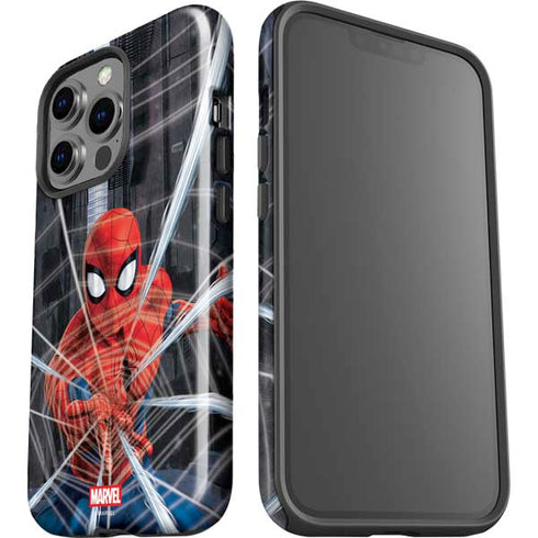 Marvel Spiderman Web Throw iPhone 13 Pro Impact Case