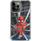 Marvel Spiderman Web Throw iPhone 13 Pro Max Clear Case