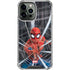 Marvel Spiderman Web Throw iPhone 13 Pro Max Clear Case