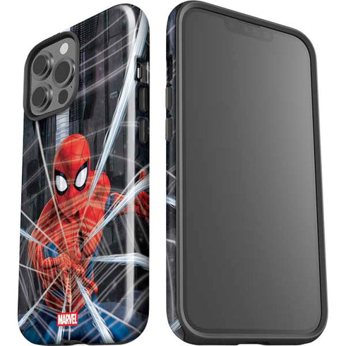 Marvel Spiderman Web Throw iPhone 13 Pro Max Impact Case