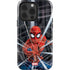 Marvel Spiderman Web Throw iPhone 15 Pro Impact Case