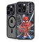Marvel Spiderman Web Throw iPhone 15 Pro Kickstand Case