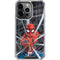 Marvel Spiderman Web Throw iPhone 15 Pro Max Clear Case