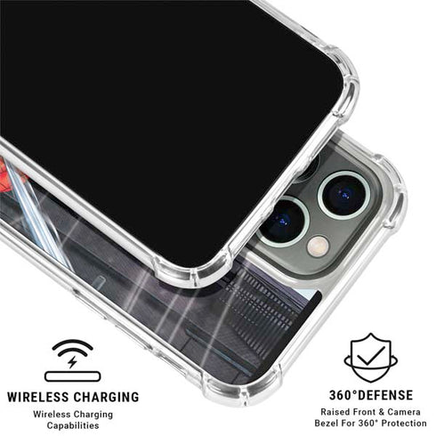 Marvel Spiderman Web Throw iPhone 15 Pro Max Clear Case