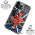 Marvel Spiderman Web Throw iPhone 15 Pro Max Clear Case