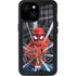 Marvel Spiderman Web Throw iPhone 15 Waterproof Case