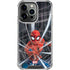 Marvel Spiderman Web Throw iPhone 16 Pro Clear Case