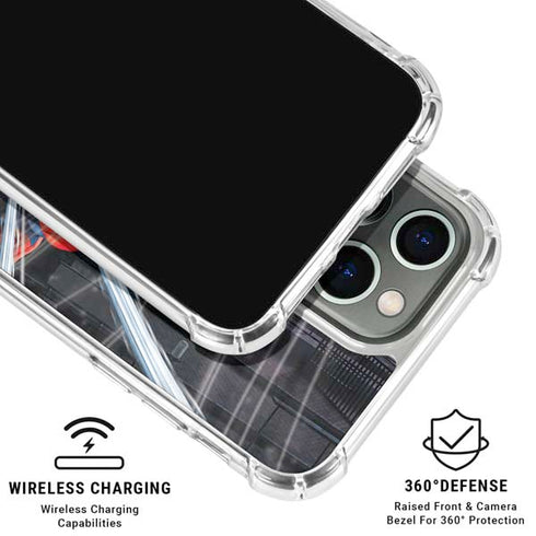 Marvel Spiderman Web Throw iPhone 16 Pro Max Clear Case