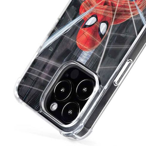 Marvel Spiderman Web Throw iPhone 16 Pro Max MagSafe Case