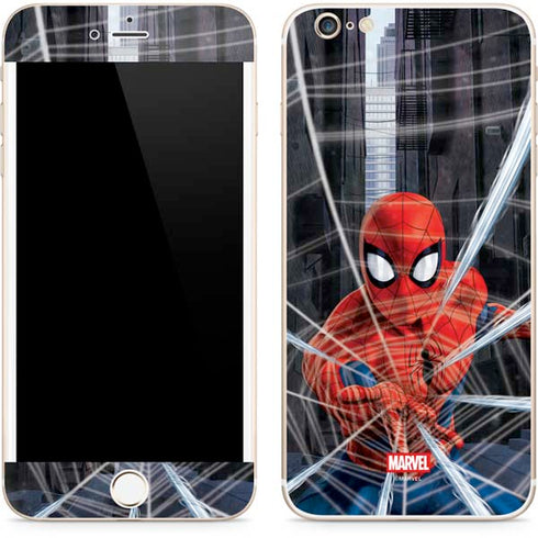 Marvel Spiderman Web Throw iPhone 6/6s Plus Skin