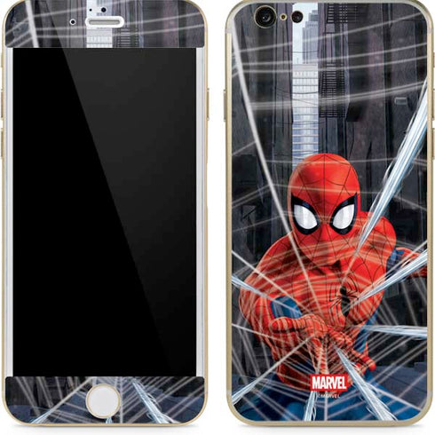 Marvel Spiderman Web Throw iPhone 6/6s Skin