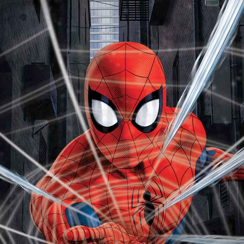 Marvel Spiderman Web Throw iPhone X Skin