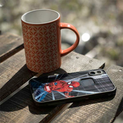 Marvel Spiderman Web Throw LifeProof Fre iPhone Skin