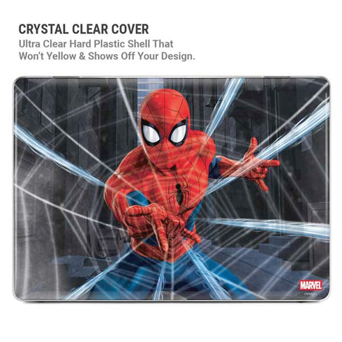 Marvel Spiderman Web Throw MacBook Air 15in (2023-2025) Case plus Skin