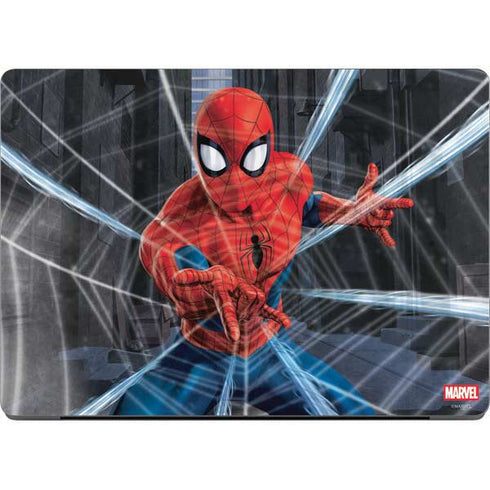 Marvel Spiderman Web Throw MacBook Pro 14in (2021-24) Skin