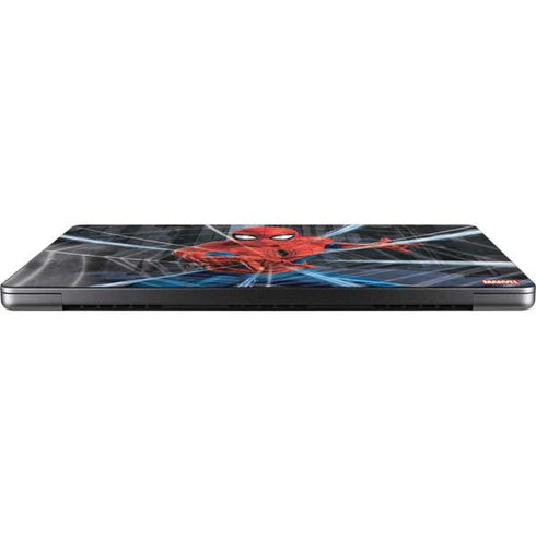 Marvel Spiderman Web Throw MacBook Pro 14in (2021-24) Skin