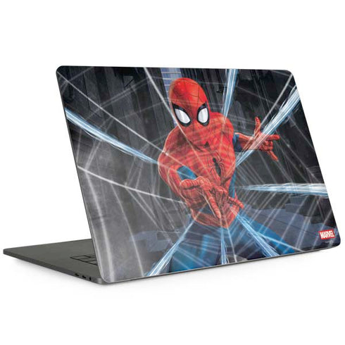 Marvel Spiderman Web Throw Apple MacBook Pro 15-inch Skin