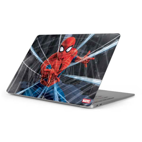 Marvel Spiderman Web Throw Apple MacBook Pro 16-inch Skin